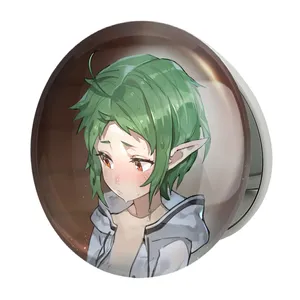 آینه جیبی خندالو طرح سیلفیت انیمه موشوکو تنسی مدل تاشو کد 24074 