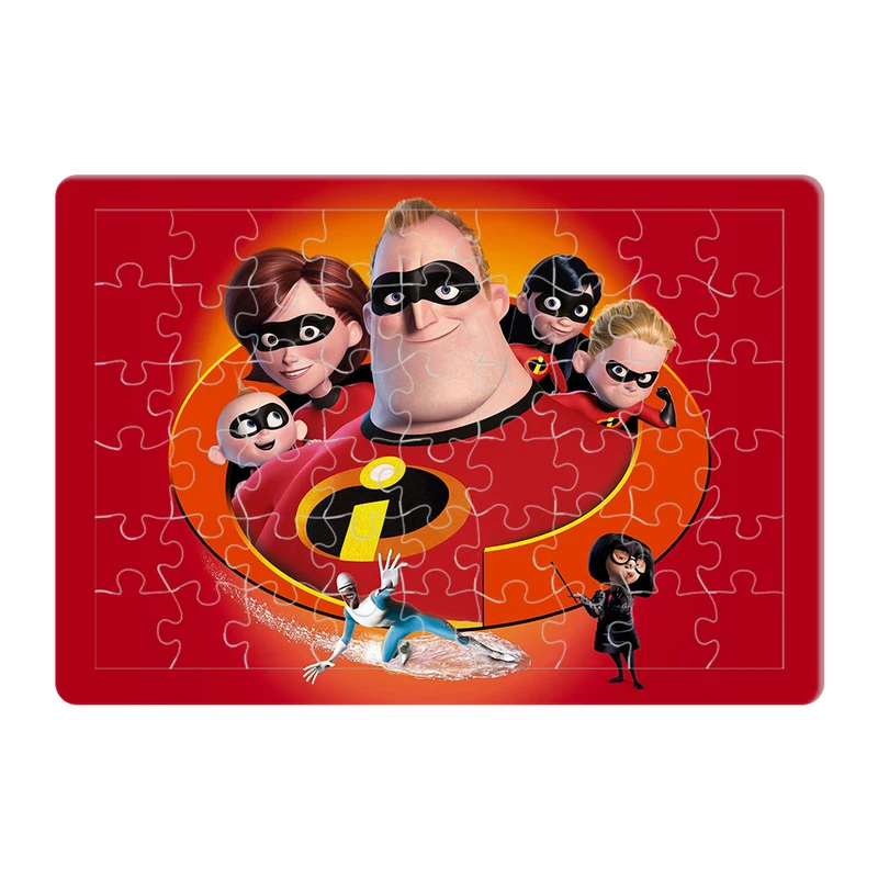 پازل 54 تکه هومرو مدل PL590 طرح انیمیشن شگفت‌انگیزان