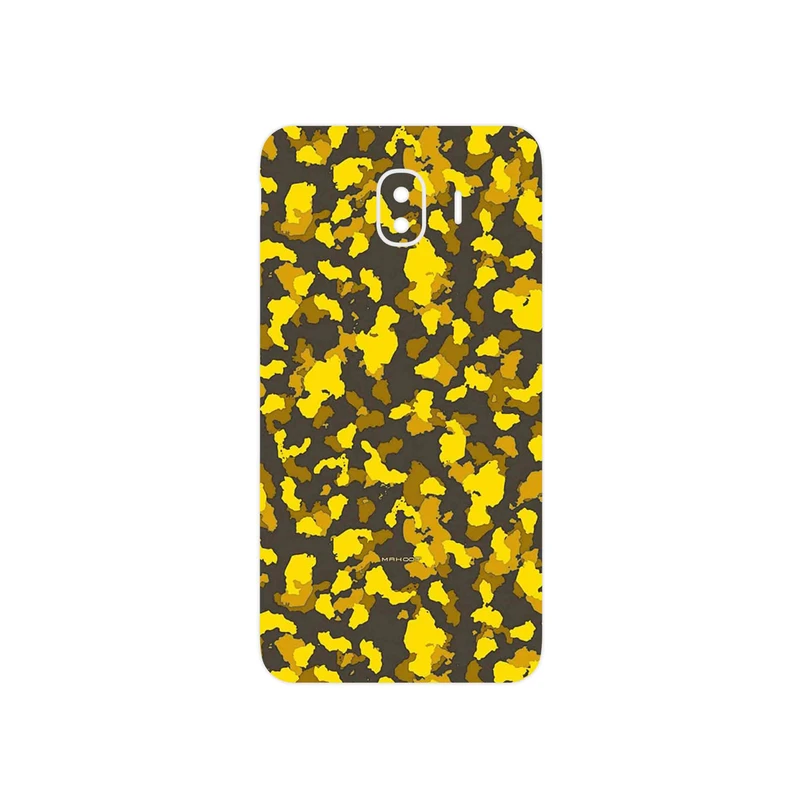 برچسب پوششی ماهوت مدل Yellow Infantry Army مناسب برای گوشی موبایل سامسونگ Galaxy J4