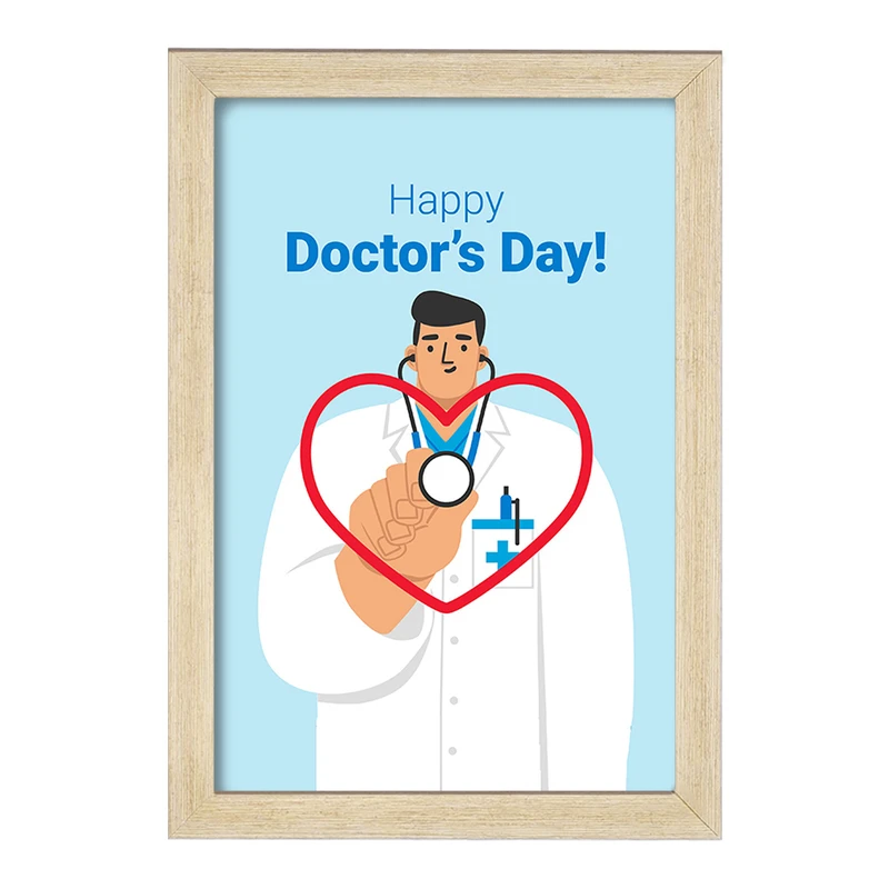 تابلو خندالو مدل پزشک و پرستار کد 31031