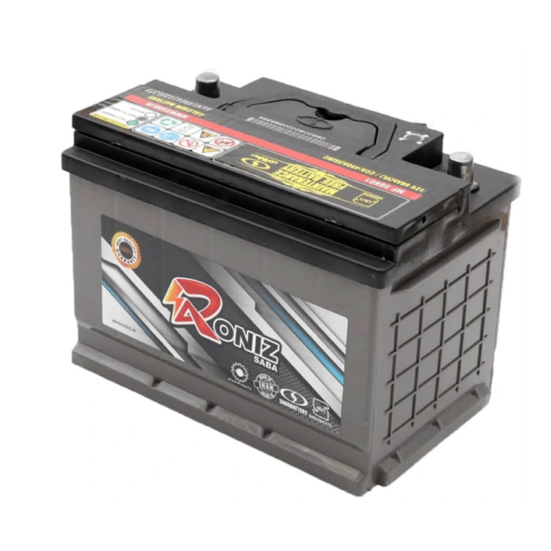 باتری اتمی خودرو صبا باتری مدل Roniz74