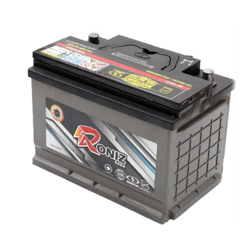 باتری اتمی خودرو صبا باتری مدل roniz74