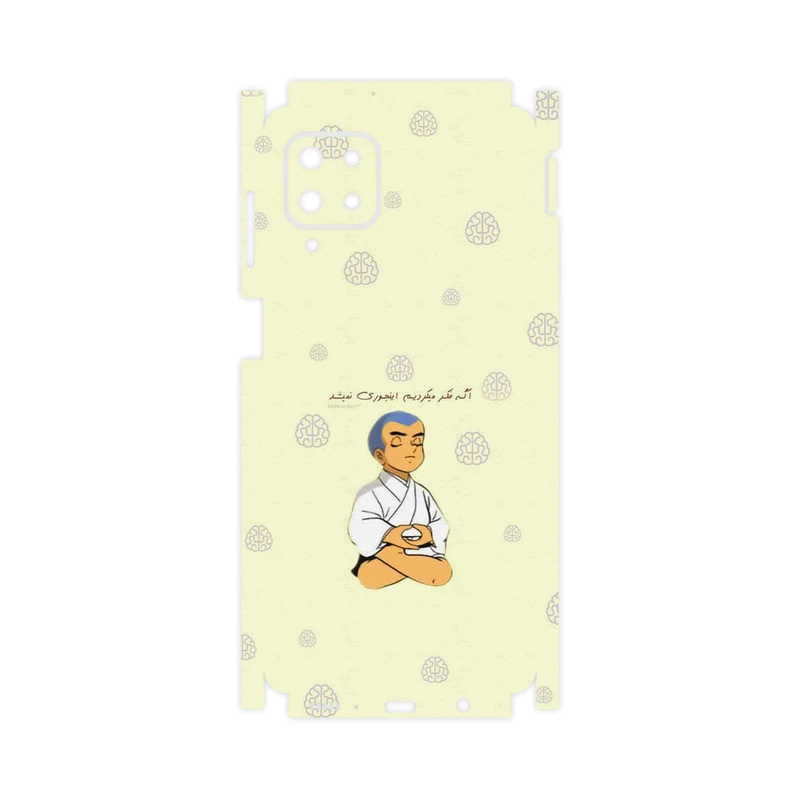 برچسب پوششی ماهوت مدل Ikkyu-san-FullSkin مناسب برای گوشی موبایل سامسونگ Galaxy M62