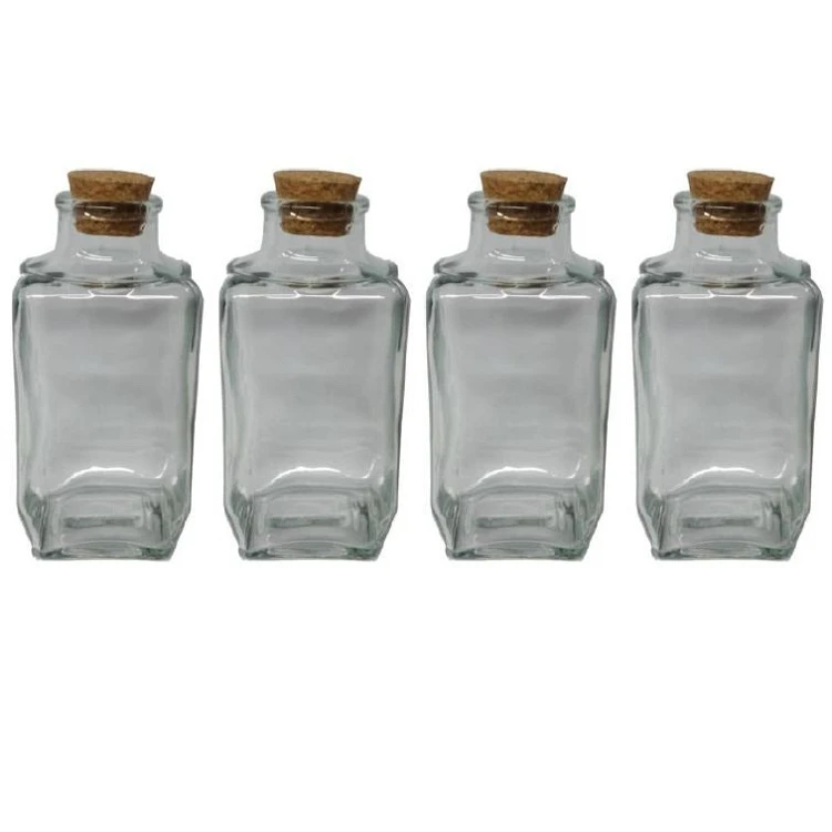 جای ادویه مدل چهارگوش مجموعه 4 عددی