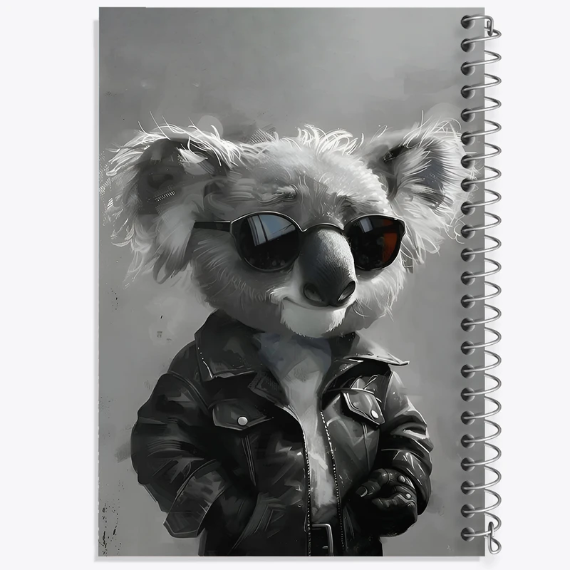 دفتر نقاشی 50 برگ خندالو طرح کوآلا بامزه کد F6227