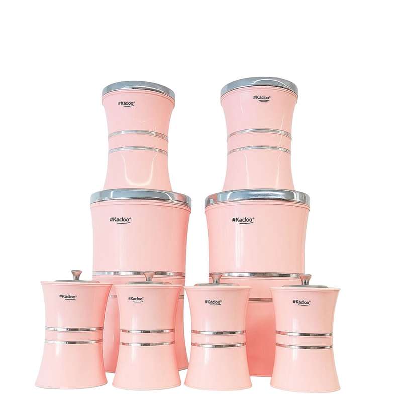 سرویس آشپزخانه کادو 8 پارچه مدل PINK08