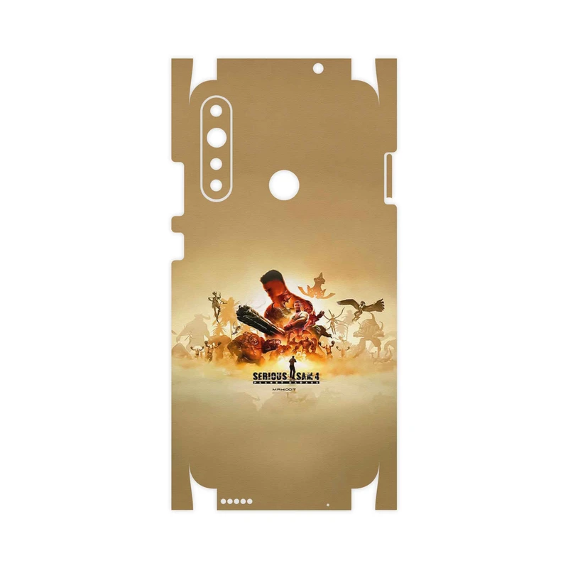 برچسب پوششی ماهوت مدل Serious Sam Game Series-FullSkin مناسب برای گوشی موبایل جی پلاس P10