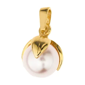 آویز گردنبند طلا 18 عیار زنانه تاج مدل 1A006