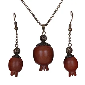 نیم ست زنانه مدل انار