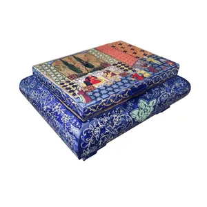 جعبه جواهرات استخوانی طرح هرات کد B 309