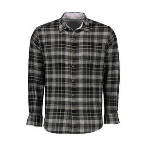 پیراهن آستین بلند مردانه اکزاترس مدل 0049-137