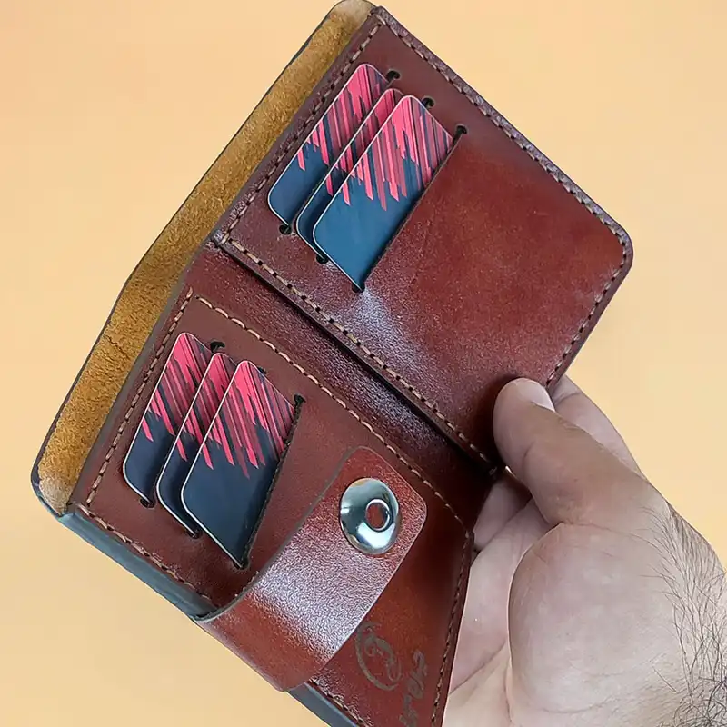 کیف پول خانه چرم آنا مدل 33120