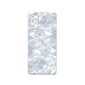 MAHOOT Army-Snow-Pixel Cover Sticker for Samsung Galaxy M52 5G