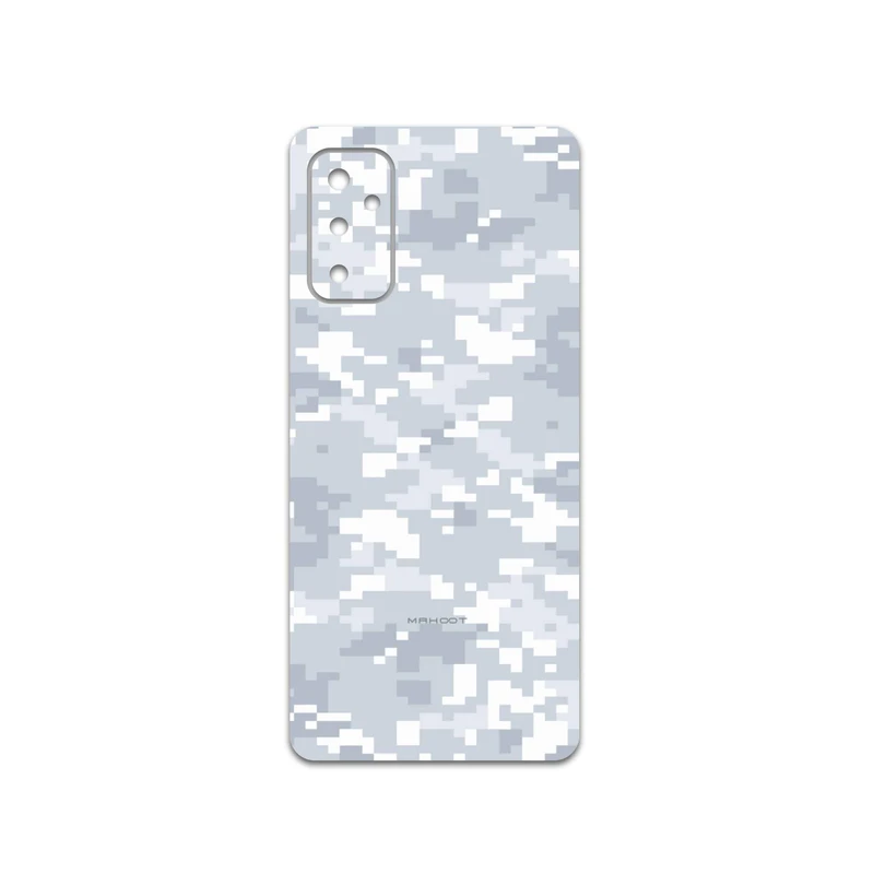 برچسب پوششی ماهوت مدل Army-Snow-Pixel مناسب برای گوشی موبایل سامسونگ Galaxy M52 5G