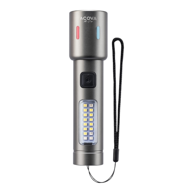 چراغ قوه دستی مدل شارژی LH7158 با نور چندرنگ