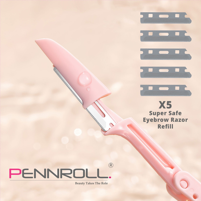 یدک تیغ ابرو پنرول مدل PRCL-Refill RB1 X5 بسته 5 عددی