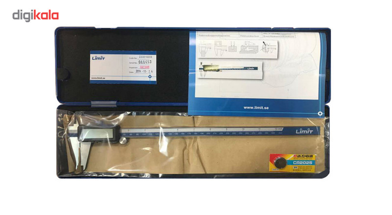 کولیس دیجیتال لیمیت مدل Large Display گستره 150 - 0 میلی متر کولیس دیجیتال لیمیت مدل Large Display گستره 150 - 0 میلی متر