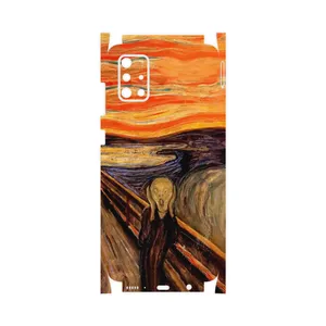 MAHOOT The Scream of Munch-FullSkin Cover Sticker for Samsung Galaxy A71