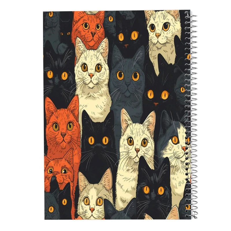 دفتر لیست خرید 50 برگ مدوپد مدل سگ و گربه کد DF17301