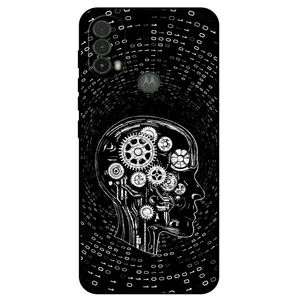 Megafone Human Robot 7428 Cover For Motorola Moto E40