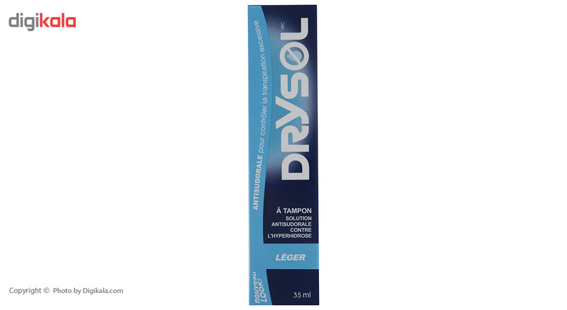 ضد تعریق درایسول مدل Mild مناسب سر  صورت و گردن حجم 35 میلی لیتر