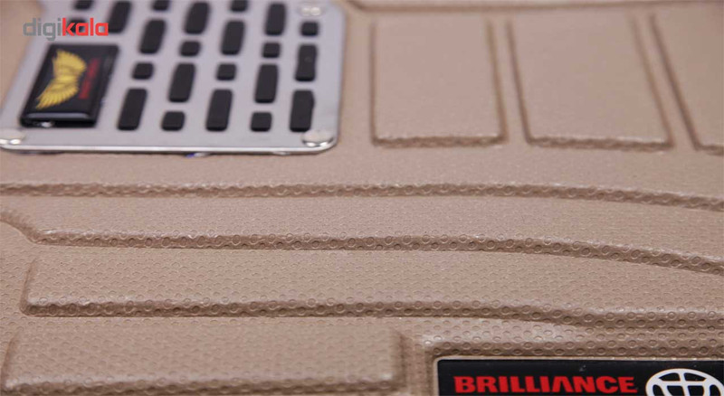 کفپوش سه بعدی خودرو ماهوت مدل اکو مناسب برای برلیانس 320 - 330