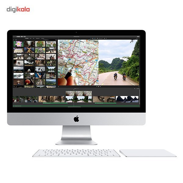 کامپیوتر همه کاره 21.5 اینچی اپل مدل iMac 2015 با صفحه نمایش رتینا 4K 2