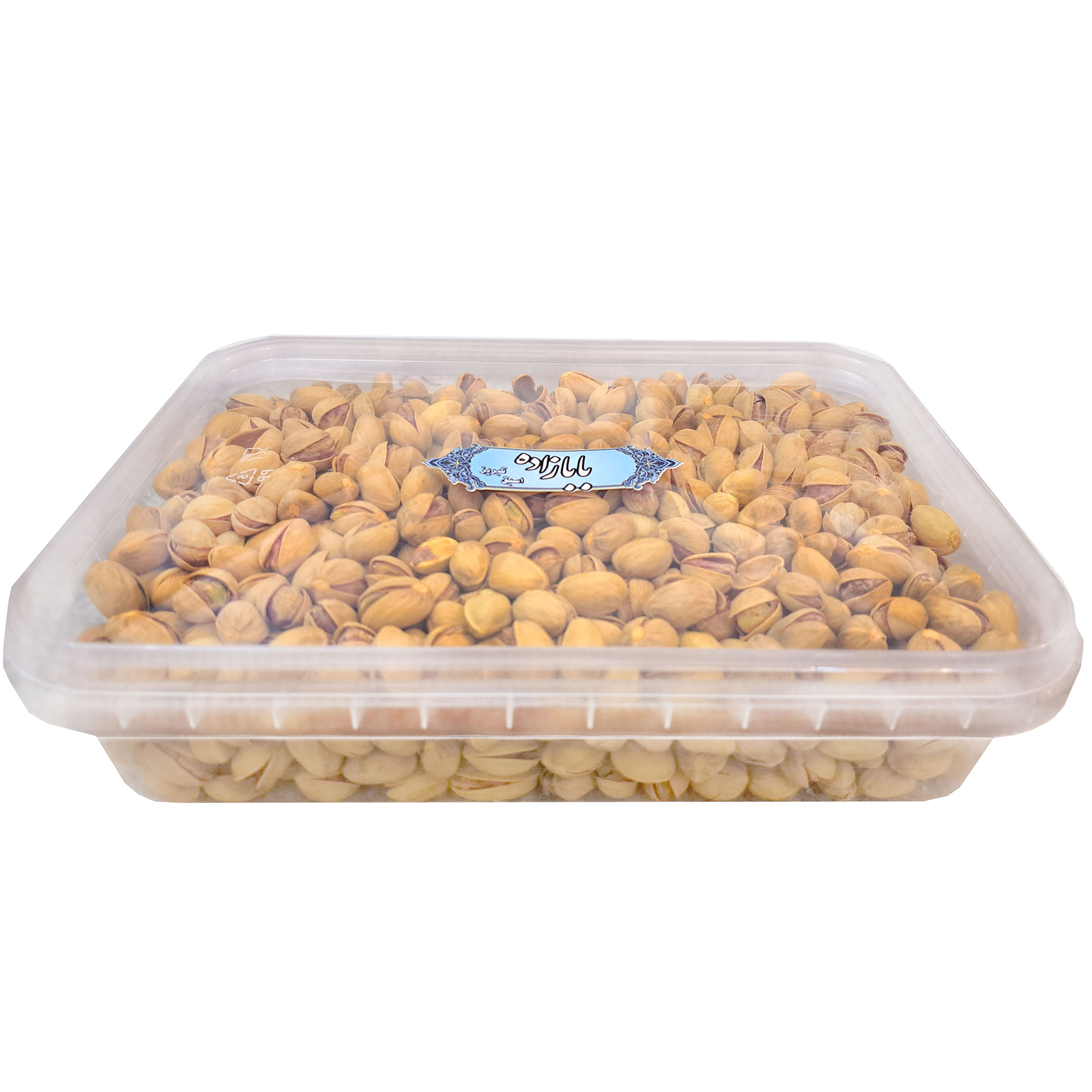 پسته فندقی نمکین و بوداده کم نمک بابازاده اسبق - 250 گرم