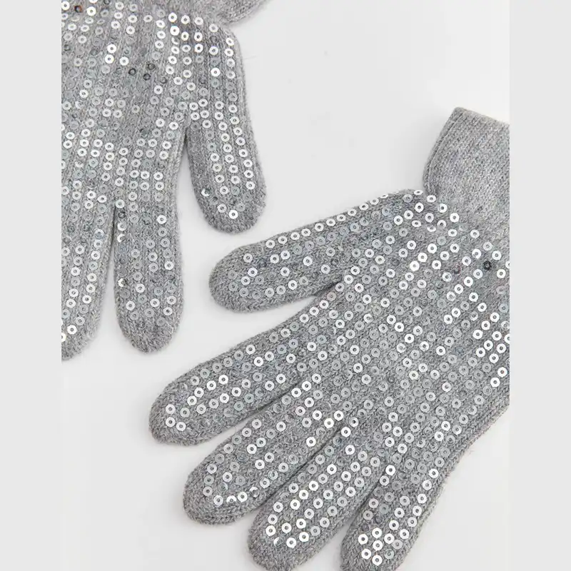 دستکش بافتنی زنانه مدل W38668Z8-2