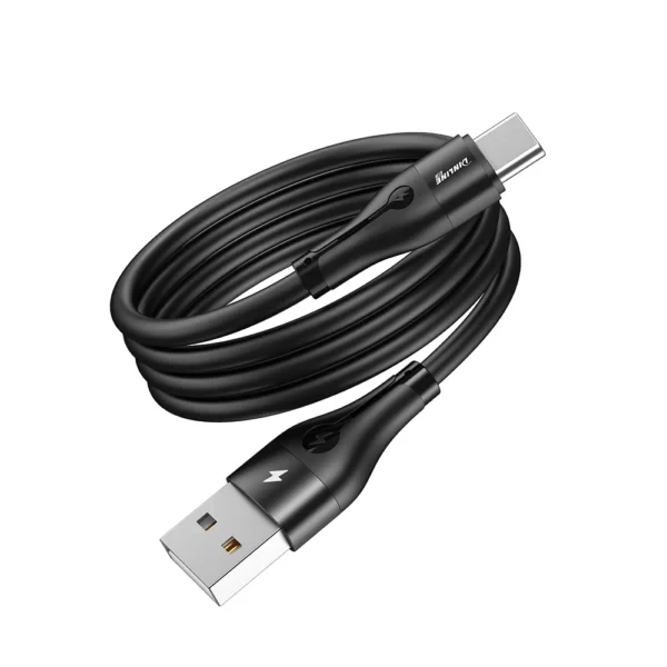 کابل تبدیل USB به USB-C دینلاین مدل DC-80 C طول 1.2 متر