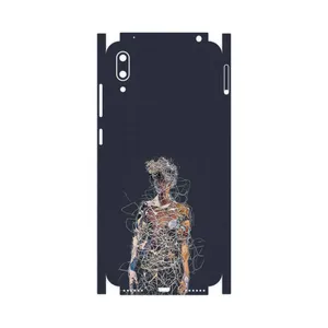 MAHOOT Strings Digital Art 1-FullSkin Cover Sticker for Huawei Y7 Pro 2019