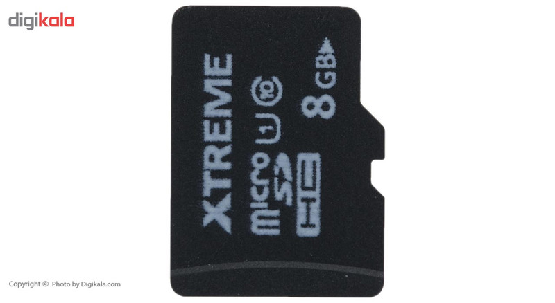 کارت حافظه microSDHC اکستریم کلاس 10 استاندارد U1 ظرفیت 8 گیگابایت