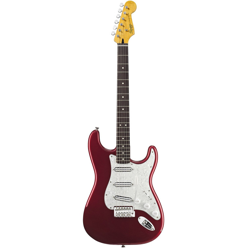 گیتار الکتریک فندر مدل Squier Vintage Modified Surf Stratocaster Candy Apple Red