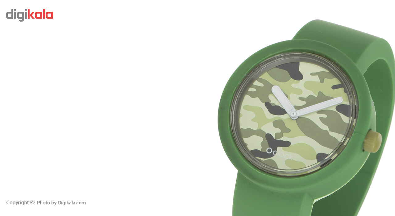 ساعت مچی عقربه ای زنانه اوکلاک مدل Military Green 9 ساعت مچی عقربه ای زنانه اوکلاک مدل Military Green