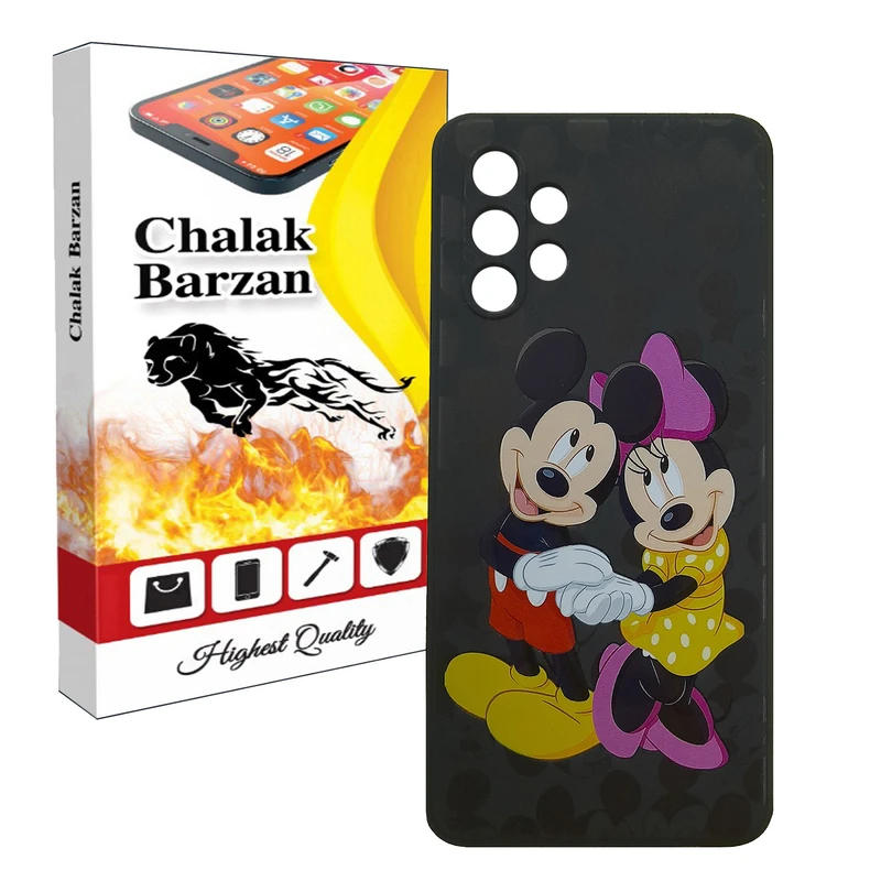   کاور چالاک برزن طرح مینی موس مدل MSAD-01 مناسب برای گوشی موبایل سامسونگ Galaxy A32 4G