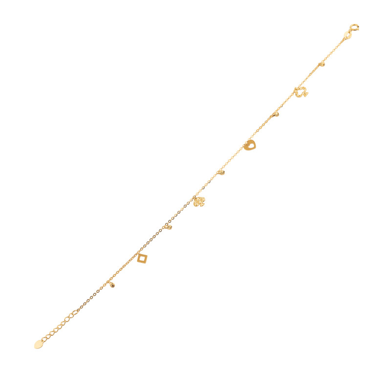 پابند طلا 18 عیار مدل 911 پابند طلا 18 عیار مدل 911