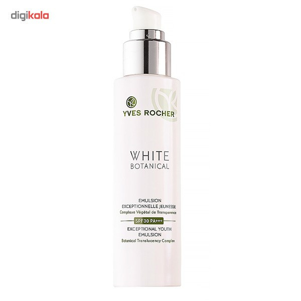 امولسیون جوان کننده ایو روشه مدل White Botanical حجم 150 میلی لیتر