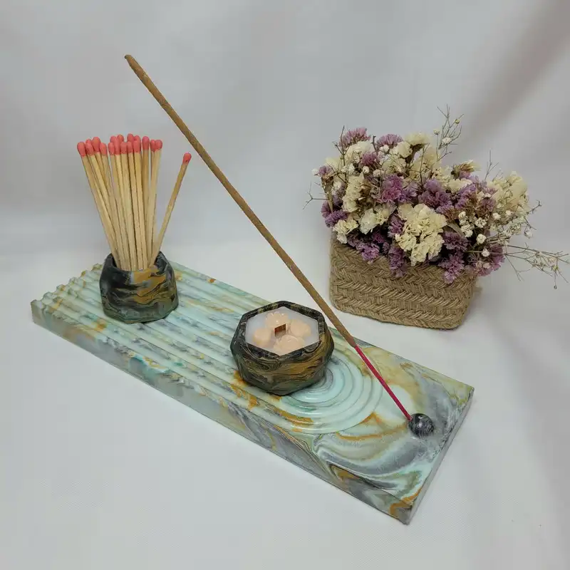 جاعودی مدل آبشاری طرح ماربل مستطیل مجموعه 3 عددی