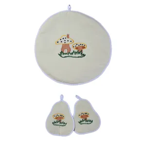 سرویس آشپزخانه 3 پارچه طرح قارچ مدل A1