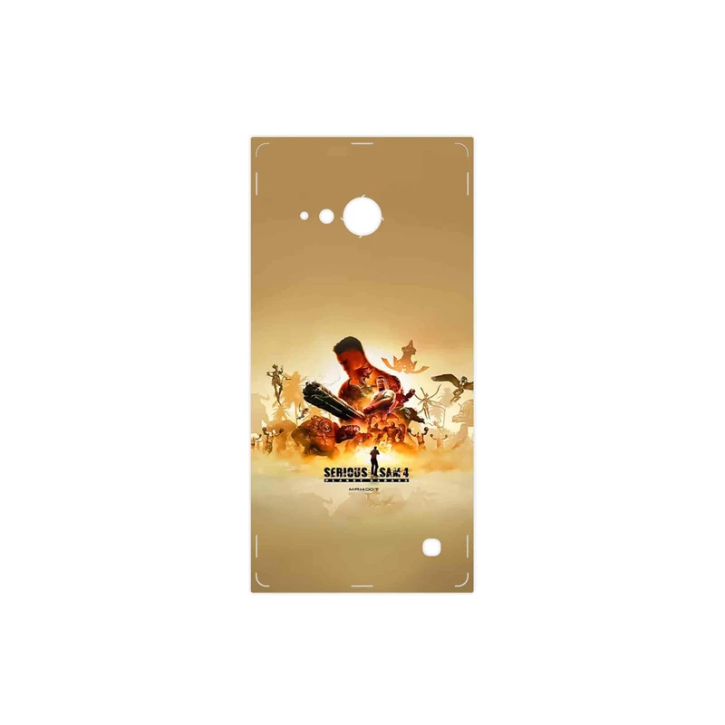 برچسب پوششی ماهوت مدل Serious Sam Game Series مناسب برای گوشی موبایل نوکیا Lumia 730