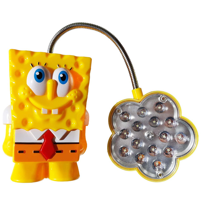 چراغ مطالعه LED شارژی مدل باب اسفنجی کد li901