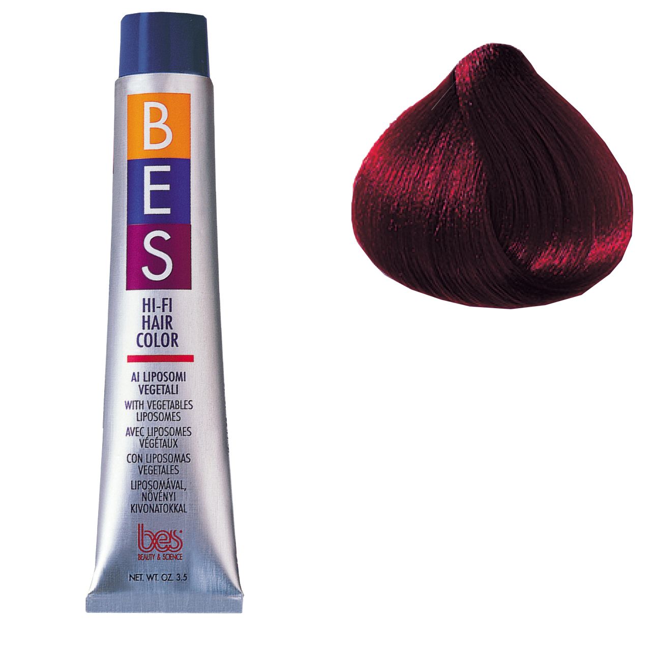 رنگ موی بس سری Mahogani مدل Light Mahogani Red Blonde شماره 5.56 -  - 1