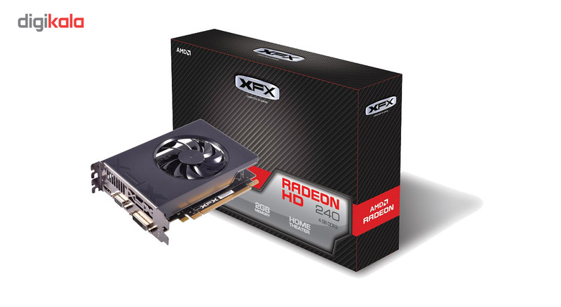 کارت گرافیک ایکس اف ایکس مدل XFX AMD Radeon R7 240 4GB