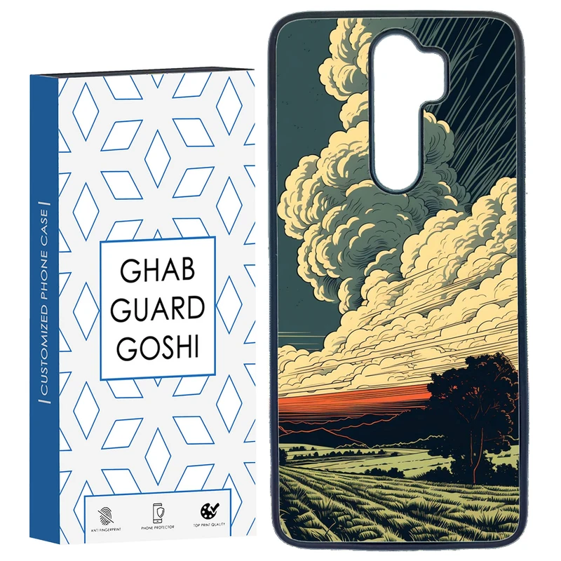 کاور قاب گارد گوشی طرح منظره کد TPU-163 مناسب برای گوشی موبایل شیائومی Redmi Note 8 PRO