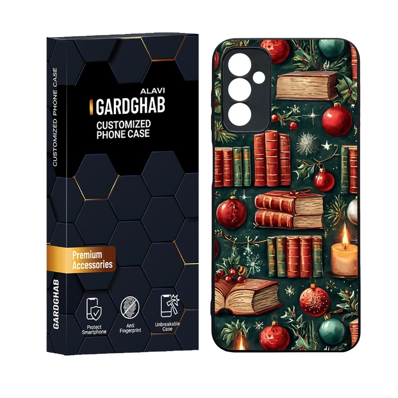 کاور گارد قاب علوی مدل دورژله ای  هنری مناسب برای گوشی موبایل سامسونگ Galaxy M13 4G