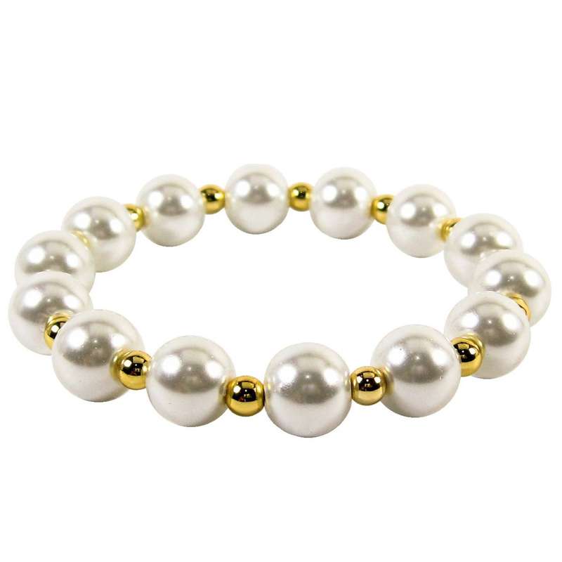 دستبند مدل مروارید کد 180128