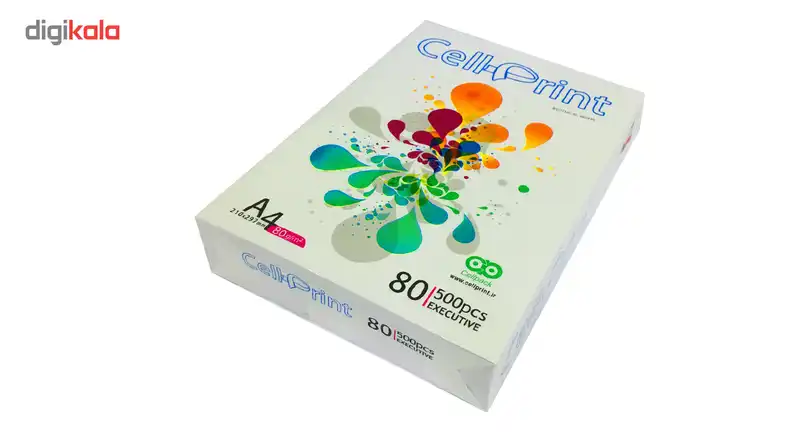 کاغذ A4 سل پرینت 80 گرمی مدل EXACTIVE بسته 500 عددی
