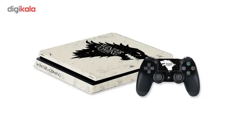 برچسب افقی پلی استیشن 4 اسلیم گراسیپا طرح WINTER-04