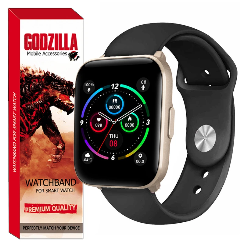 بند گودزیلا مدل SILICONE مناسب برای ساعت هوشمند میبرو C2 Global