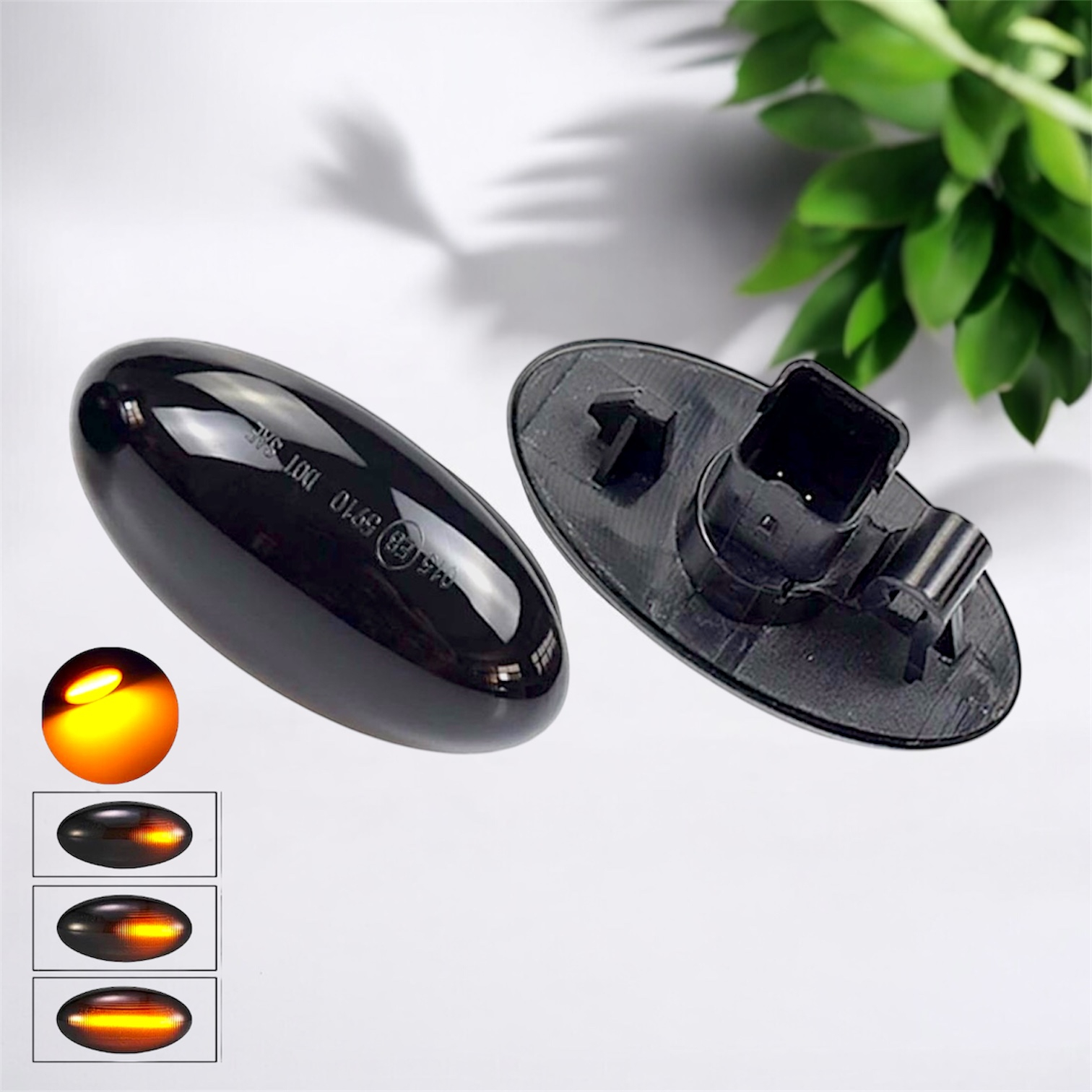 راهنما گلگیر خودرو چیکال مدل رانینگ طرح BLK کد P-1147 مناسب برای پژو 207/پژو 206 بسته 2 عددی راهنما گلگیر خودرو چیکال مدل رانینگ طرح BLK کد P-1147 مناسب برای پژو 207/پژو 206 بسته 2 عددی